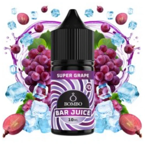 Super Grape Ice 10ml (Longfill) (Bombo Bar Juice)