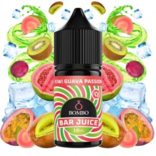 Kiwi Guava Passion Ice 10ml (Longfill) (Bombo Bar Juice)