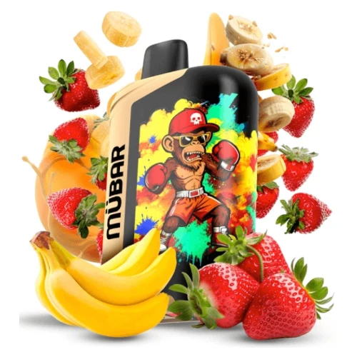Pod desechable Strawberry Banana Eden Beast 50K 18ml (Mübar)
