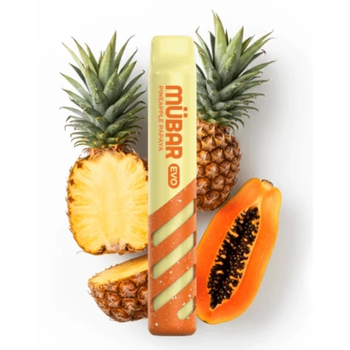 Pod desechable Pineapple Papaya Evo 800 (Mübar)