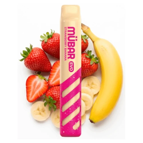 Pod desechable Strawberry Banana Evo 800 (Mübar)