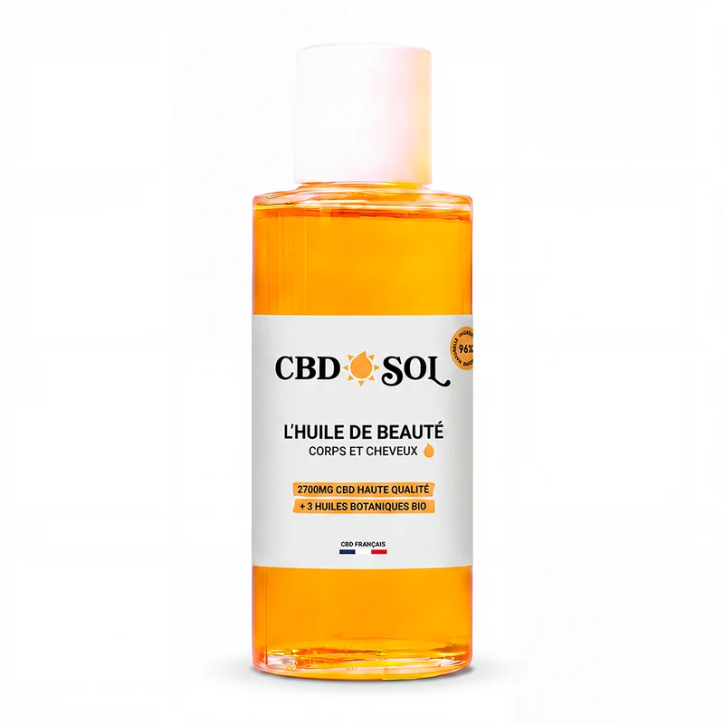 Aceite de belleza para cuerpo y cabello con CBD al 10 %
