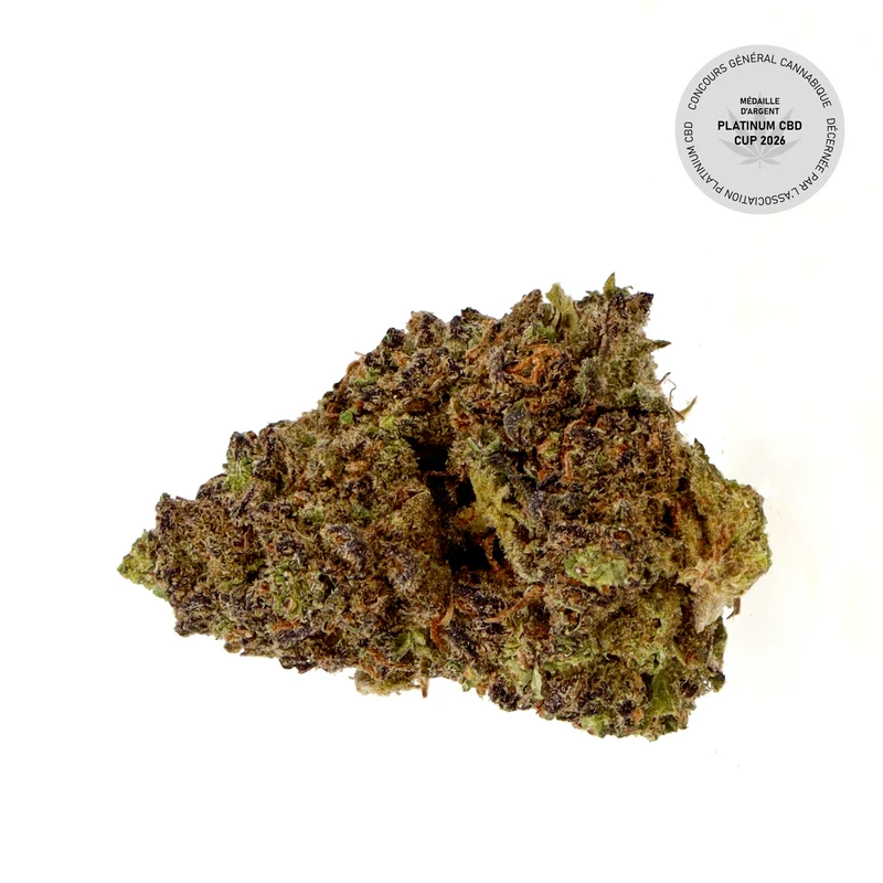 Muffin de arándanos con CBD