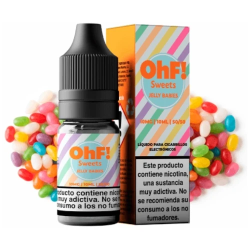 Jelly Babies 10ml (Sales de nicotina) (OhF!)