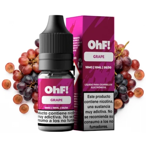 Grape 10ml (Sales de nicotina) (OhF!)