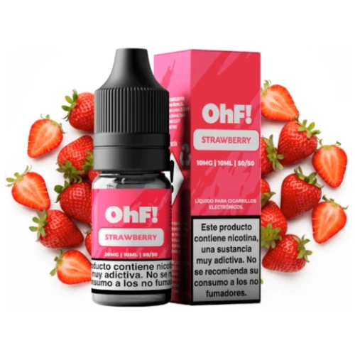 Strawberry 10ml (Sales de nicotina) (OhF!)