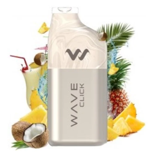 Pod desechable Wave Click + Piña Colada 20mg (Bud Vape)