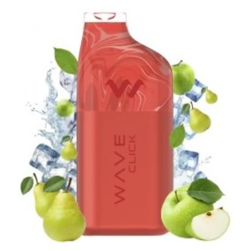 Pod desechable Wave Click + Apple Pear Ice 20mg (Bud Vape)