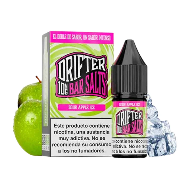Sour Apple Ice 10ml - Drifter Bar Salts