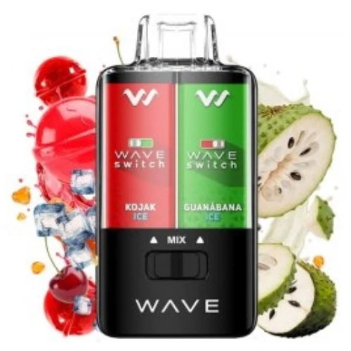Pod desechable Kojak Ice Guanabana Ice Wave Switch 40.000 puffs 16ml (Bud Vape)