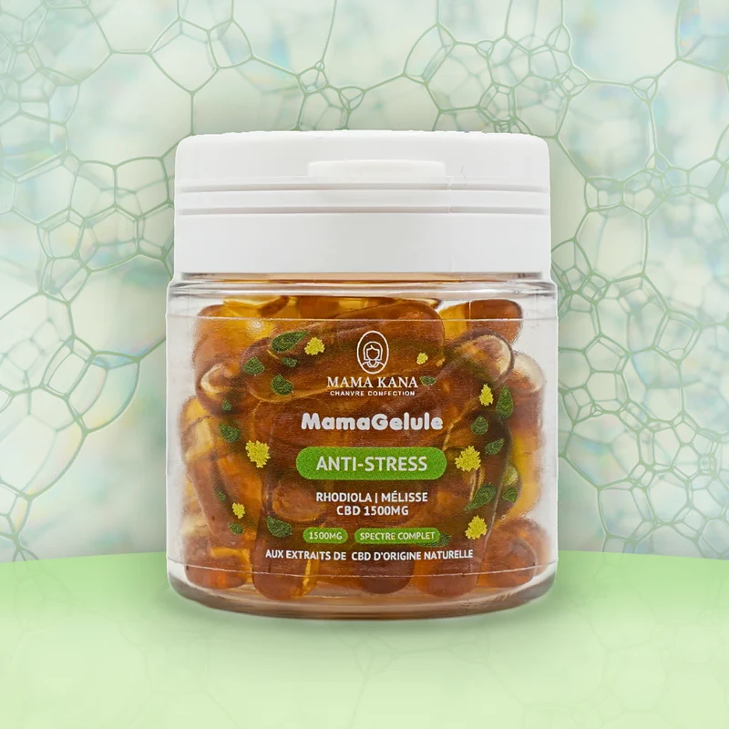 CBD 1500mg Cápsulas - Antiestrés 🧎‍♀️