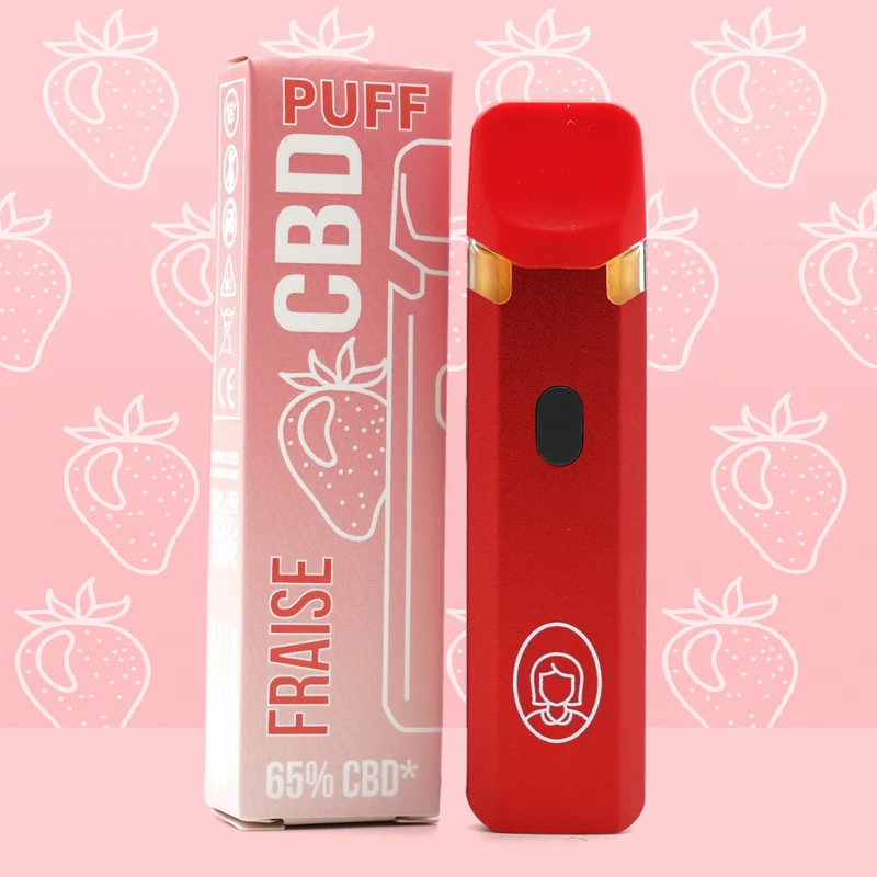 Puff de CBD con fresa 🍓
