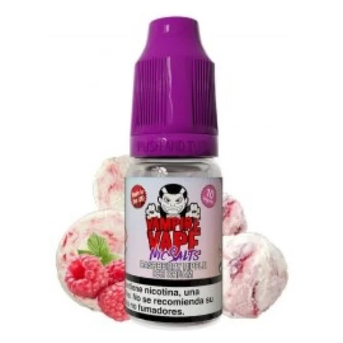 Raspberry Ripple Ice Cream 10ml (Sales de nicotina) (Vampire Vape)