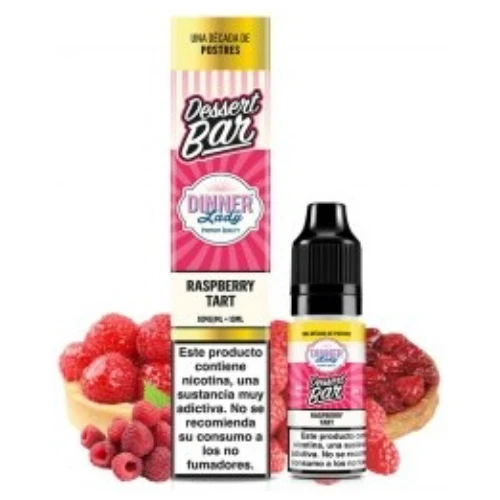 Raspberry Tart 10ml (Sales de nicotina) (Dinner Lady)
