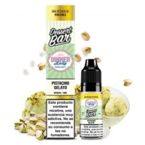 Pistachio Gelato 10ml (Sales de nicotina) (Dinner Lady)