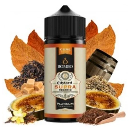 Custard Supra Reserve Core Edition - Platinum Tobaccos 20ml (Longfill) (Bombo)