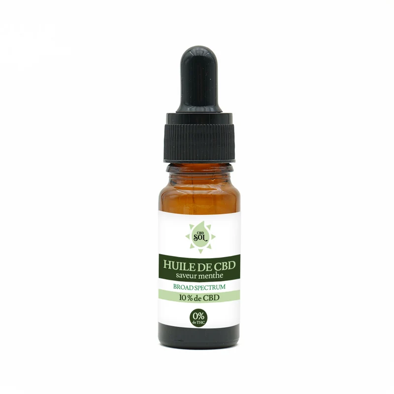 Aceite de CBD 10% - Sabor Menta