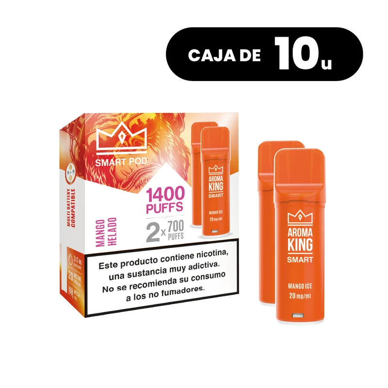 Pack 10 cajas Aroma King Smart Mango