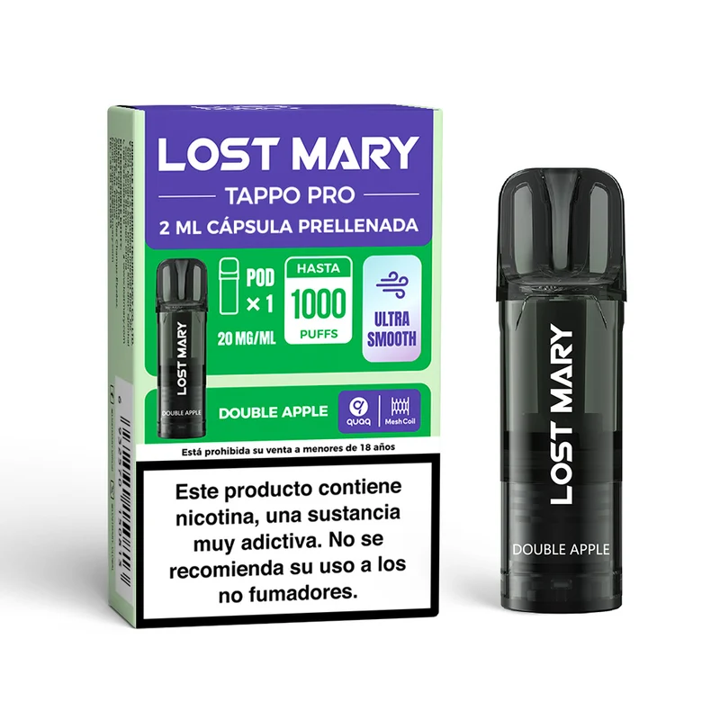 Cartucho Lost Mary Tappo Double Apple