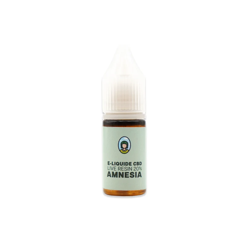 E-líquido 20% CBD - Amnesia