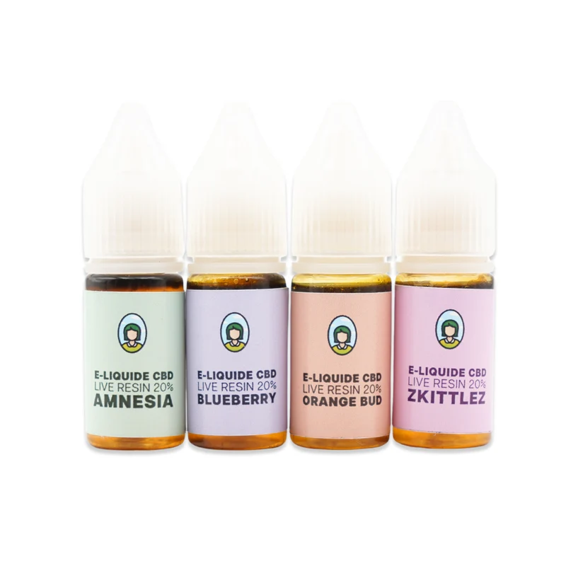 E-líquido Discovery Pack 20% CBD