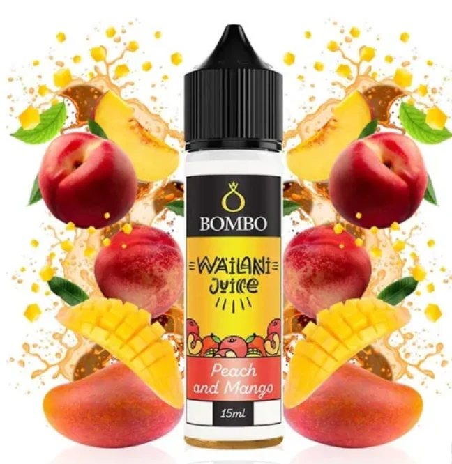 Aroma Peach and Mango 15ml/60 (Longfill) - Wailani Juice by Bombo