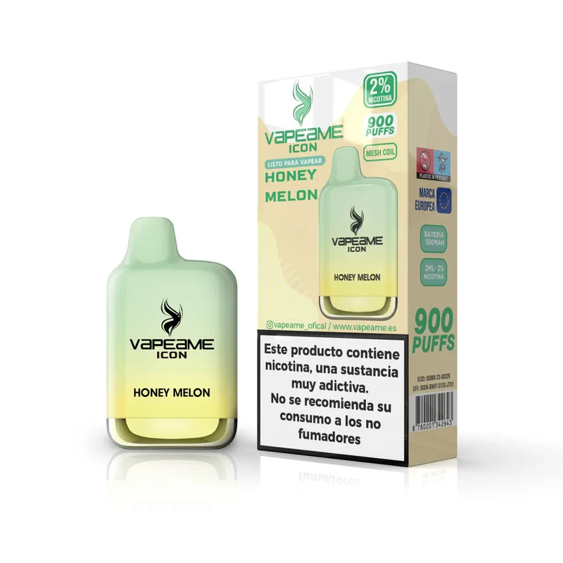Vaper Desechable Vapeame Icon Honey Melon 20mg