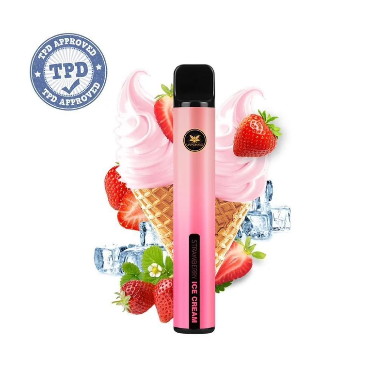 Vapokiss Jack 800T helado de fresa