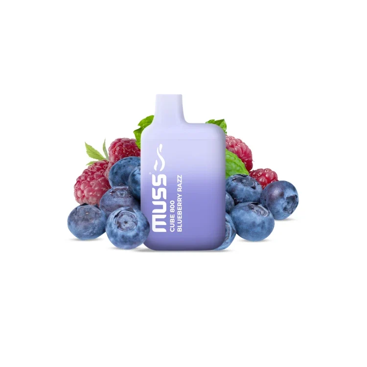 Muss Vape Cube 800 Blueberry Razz