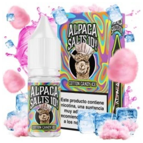 Cotton Candy Ice 10ml (Sales de nicotina) (Alpaca)