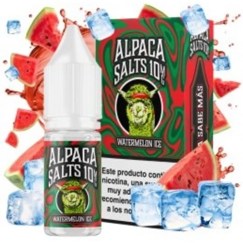 Watermelon Ice 10ml (Sales de nicotina) (Alpaca)