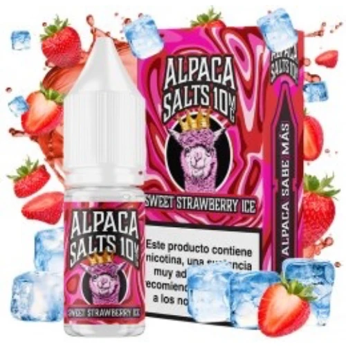 Sweet Strawberry Ice 10ml (Sales de nicotina) (Alpaca)