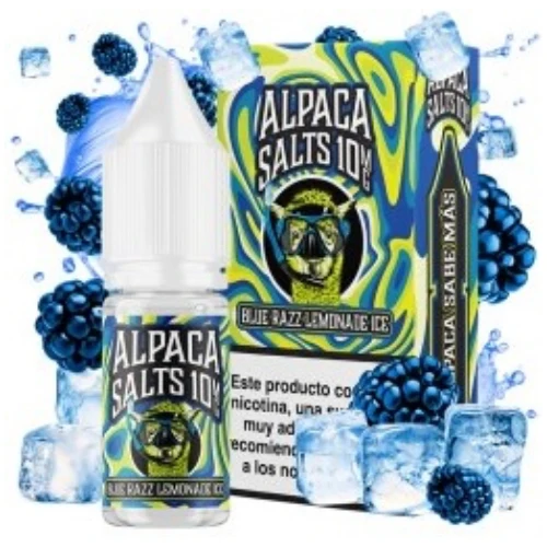Blue Razz Lemonade Ice 10ml (Sales de nicotina) (Alpaca)