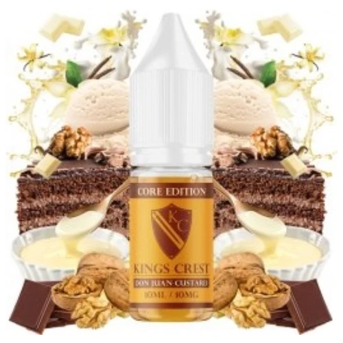 Don Juan Custard Core Edition Salts 10ml (Kings Crest)
