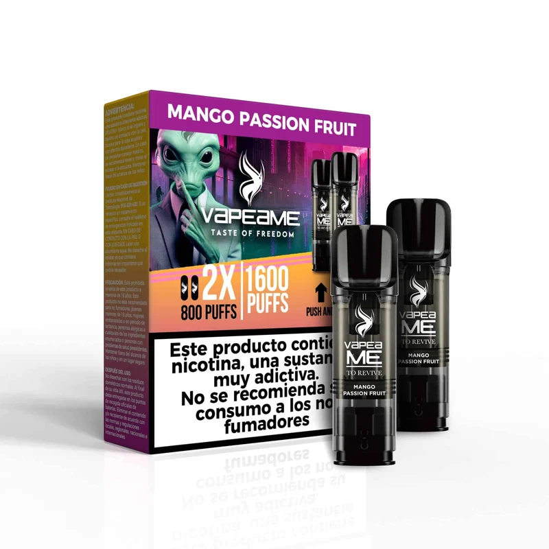 Vapeame To Revive Cápsulas Mango Passion Fruit