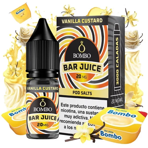 Bombo Bar Juice Vanilla Custard 10ml