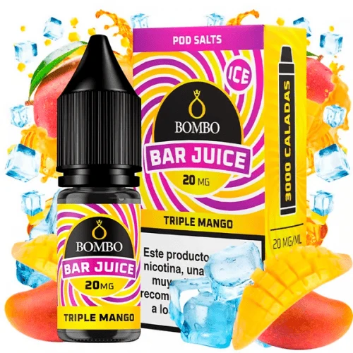 Bar Juice by Bombo Triple Mango Ice 10ml