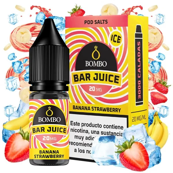 Bombo Bar Juice Strawberry Banana 10ml