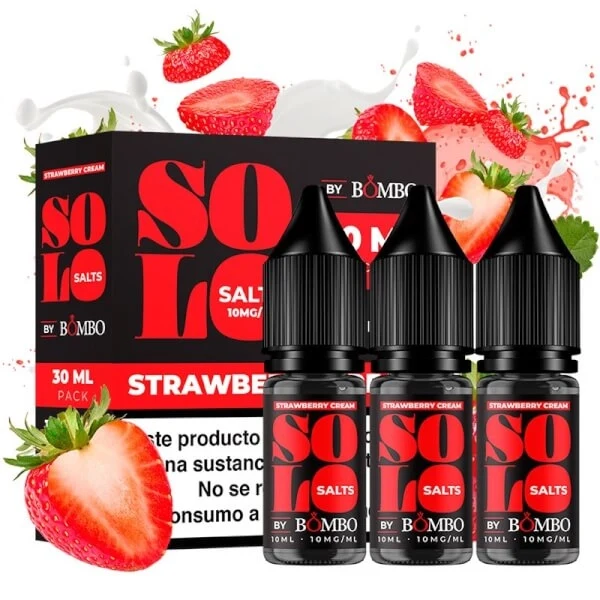 Solo Salts strawberry cream