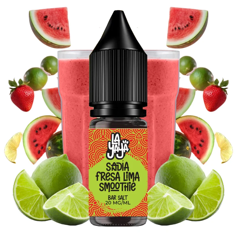 La Yaya Salts Sandía Fresa y Lima Smoothie 10ml