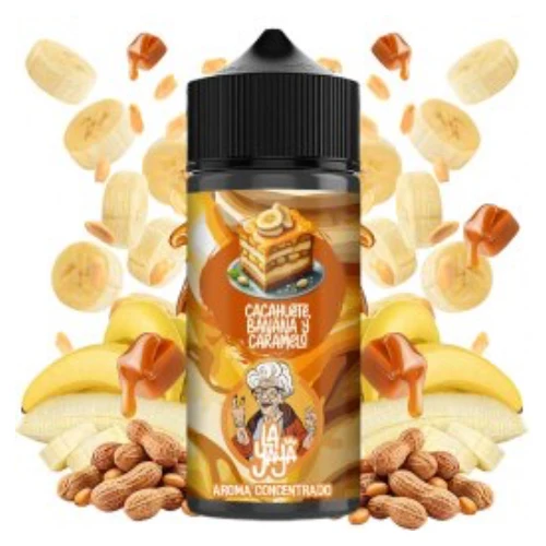 Cacahuete Banana y Caramelo 30ml (Longfill) (La Yaya)