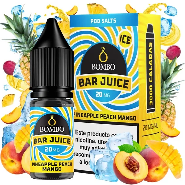 Bombo Bar Juice Pineapple Peach Mango 10ml