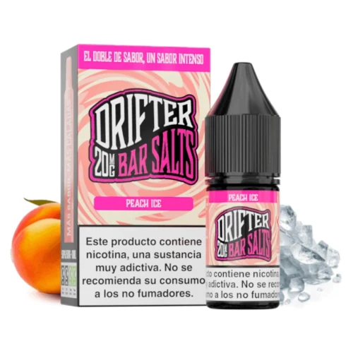 Peach Ice 10ml (Sales de nicotina) (Drifter Bar)