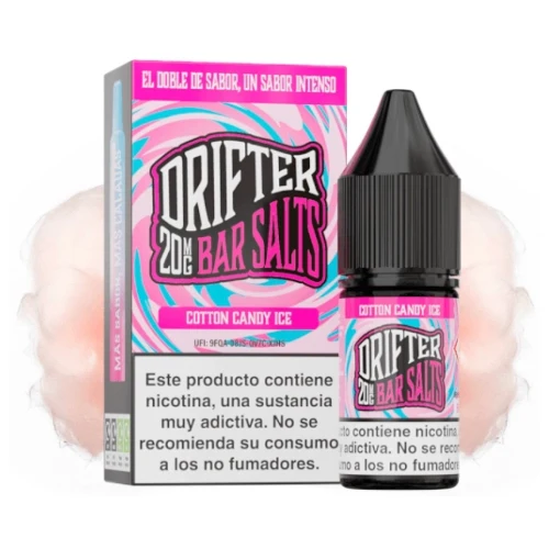 Cotton Candy Ice 10ml (Sales de nicotina) (Drifter Bar)