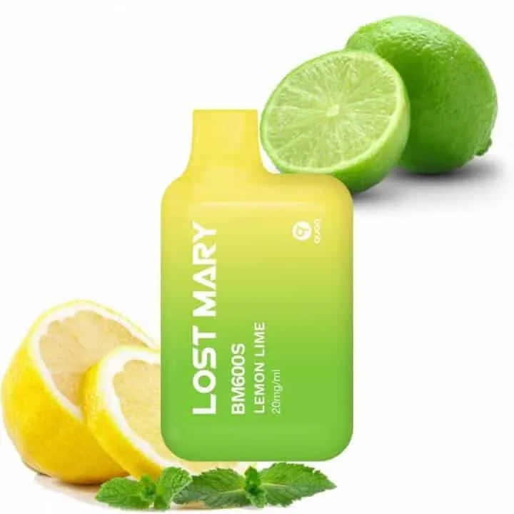 Vaper Desechable Lost Mary BM600s Lemon Lime 20mg