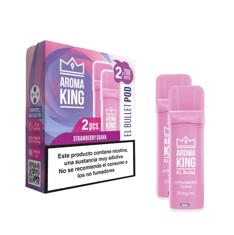 Aroma King Smart Cápsula Strawberry Guava 20mg