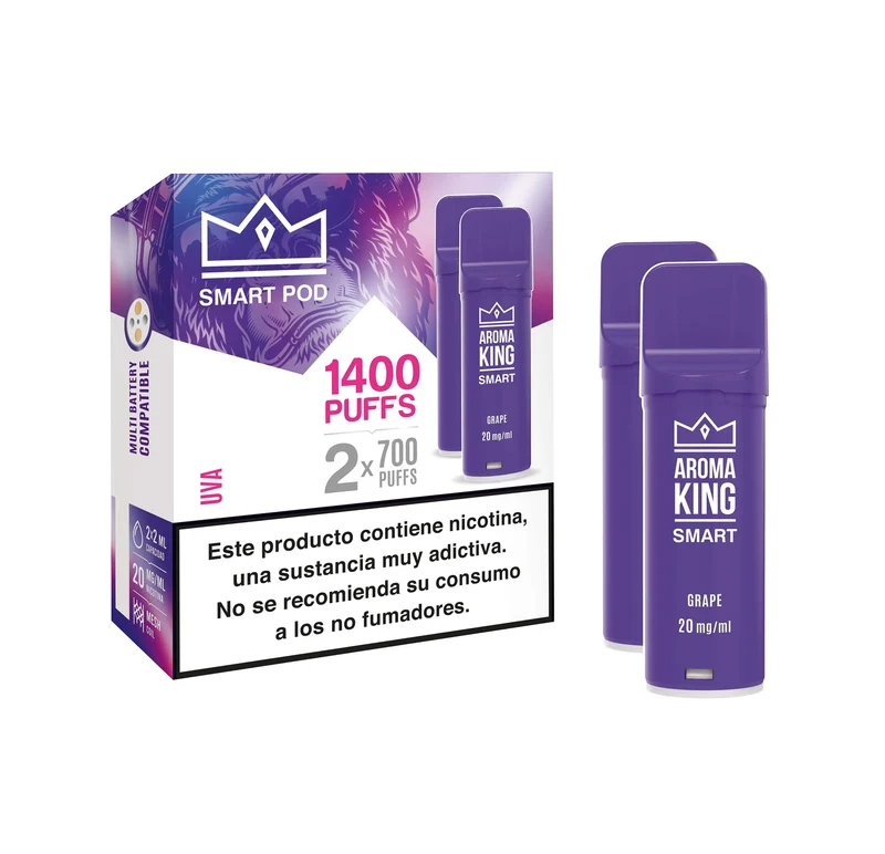 Aroma King Smart Cápsula Grape 20mg