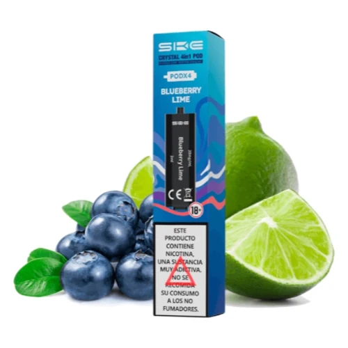 Crystal 4 in 1 Prefilled Pod Blueberry Lime (SKE)