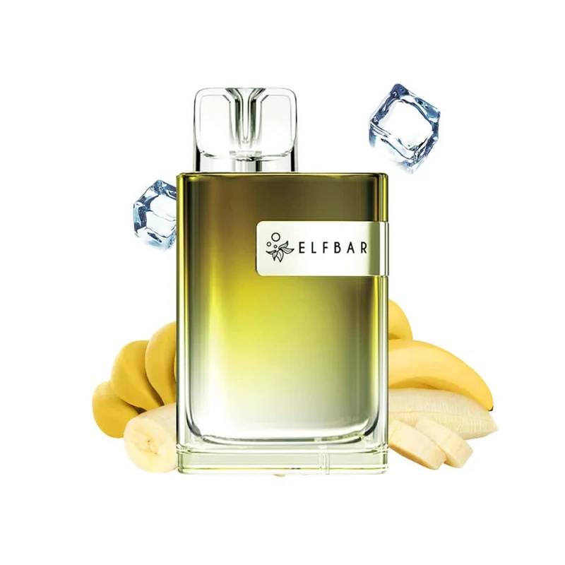 Vaper Desechable Elfbar CR600 Banana Ice 20mg