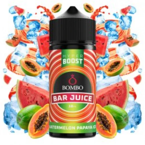 Watermelon Papaya Ice 10ml Hyper Boost (Longfill) (Bombo Bar Juice)